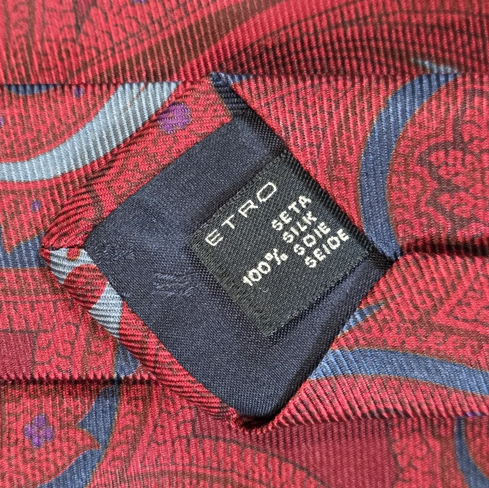Etro silk necktie